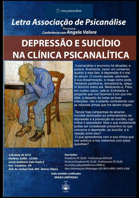  Depressão e suicídio na clínica psicanalítica