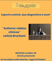  Sábado da Letra em Curitiba - "Espectro Autista. Que diagnóstico é esse?"