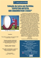  Sábado da Letra em Curitiba - "Espectro Autista. Que diagnóstico é esse?"