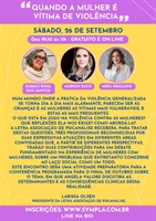  "Quando a mulher é vítima de violência"